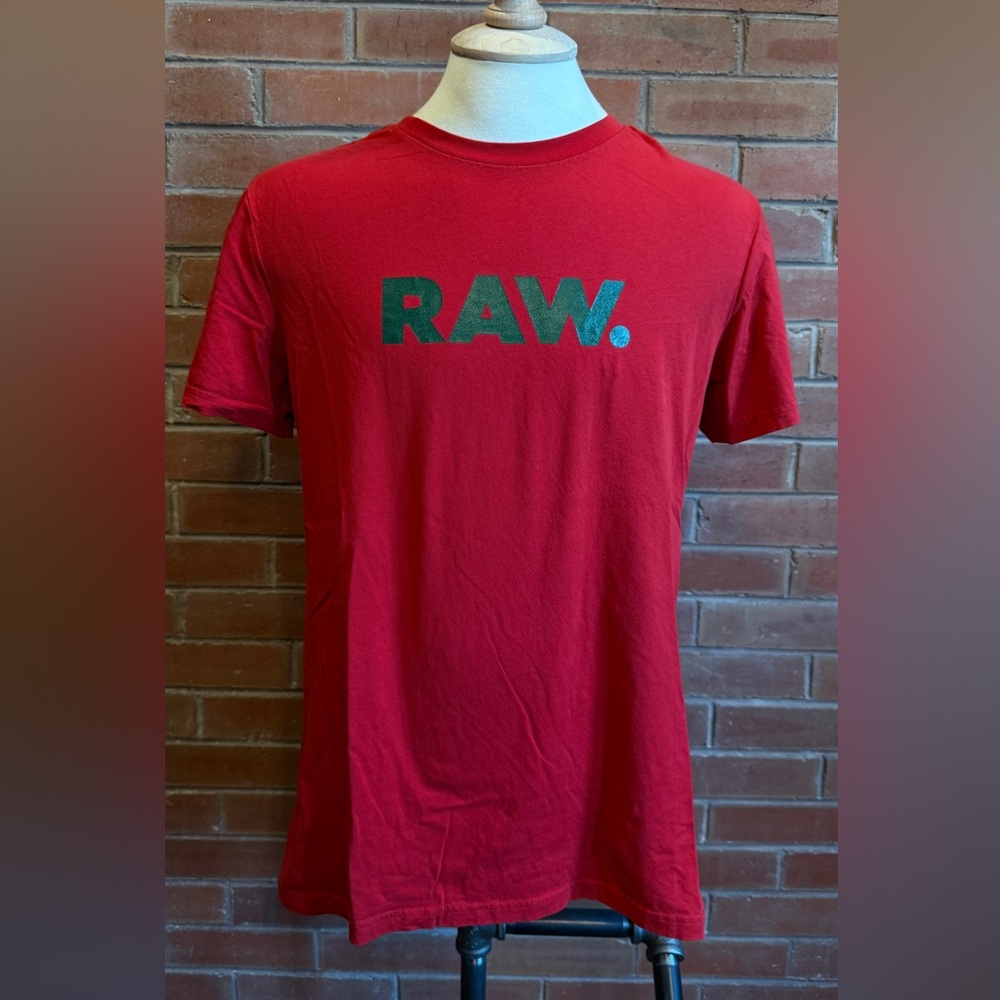 G-Star Red Graphic Tee